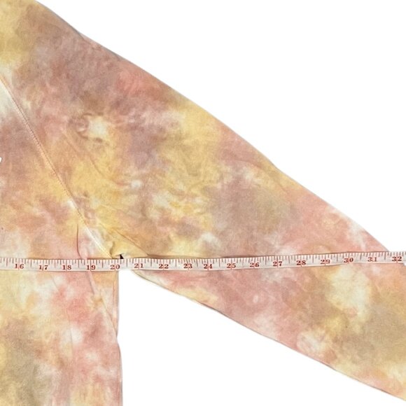 Old Navy Women's Tie Dye Lounge Set Size M Orange Cozy Sweatshirt & Jogger Set - Picture 5 of 16